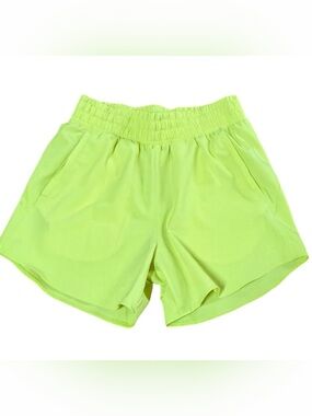 Under Armour Volt Yellow Electric Lime Running Shorts Athletic Shorts Size Small